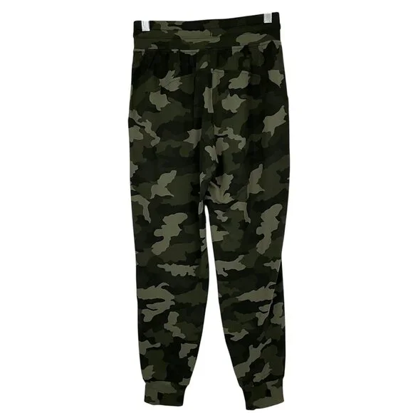 Lululemon Ready to Rulu High Rise Jogger Pants Womens 4 Green Heritage Camo - Picture 3 of 9